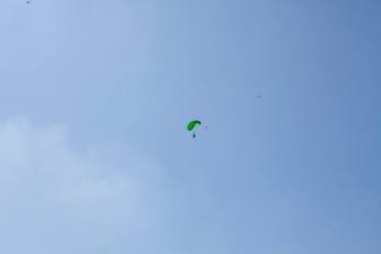 Parachuting in Cambridgeshire.
